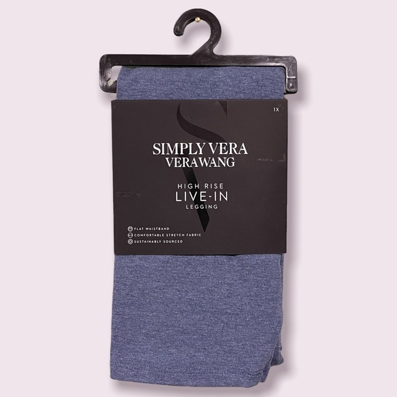 Simply Vera Vera Wang Pants - Simply Vera Vera Wang High Rise Live-In Leggings